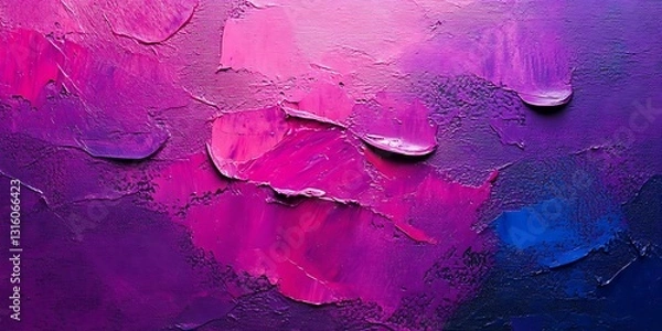 Obraz Abstract purple pink blue paint texture