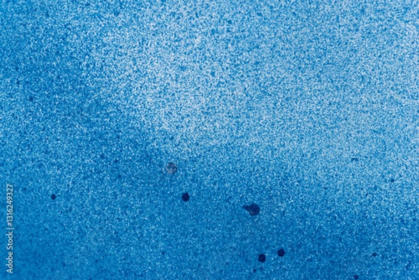 Fototapeta 青色のスプレー塗料で塗った背景	