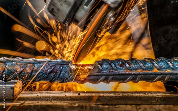 Obraz Die Schweißnaht