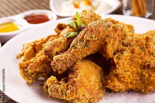 Fototapeta  Korean style  fried chicken 치킨