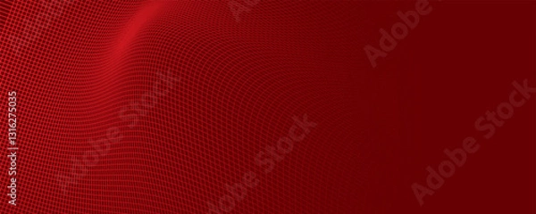 Fototapeta Abstract colorful wave element for design.