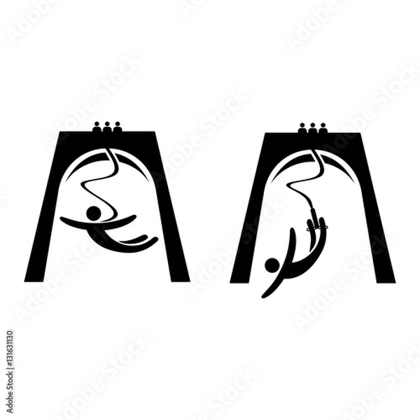 Obraz Bungee jumping