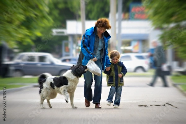 Fototapeta happy family