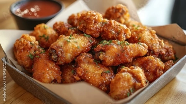 Obraz fried chicken wings