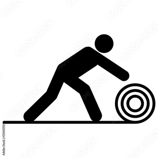 Fototapeta Carpet man