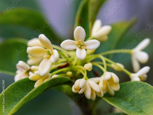 Fototapeta Osmanthus fragrans var. Aurantiacus