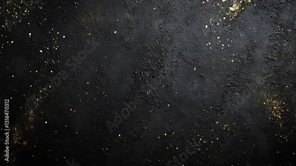 Obraz  rough texture gold dust background