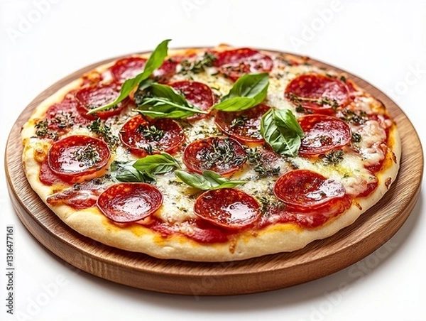 Fototapeta Pepperoni Pizza
