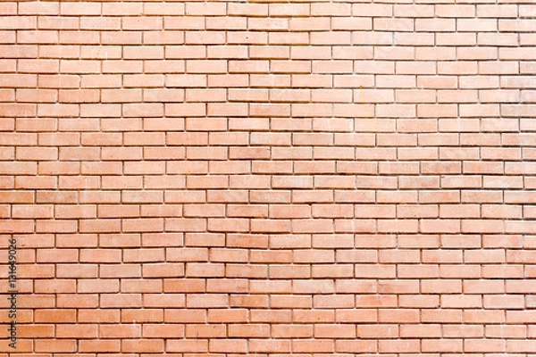 Obraz Brown brick background