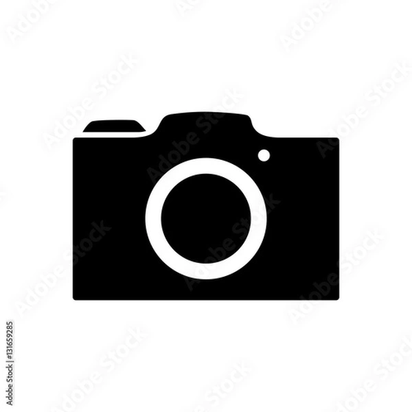 Fototapeta Photographic camera symbol icon vector illustration graphic design
