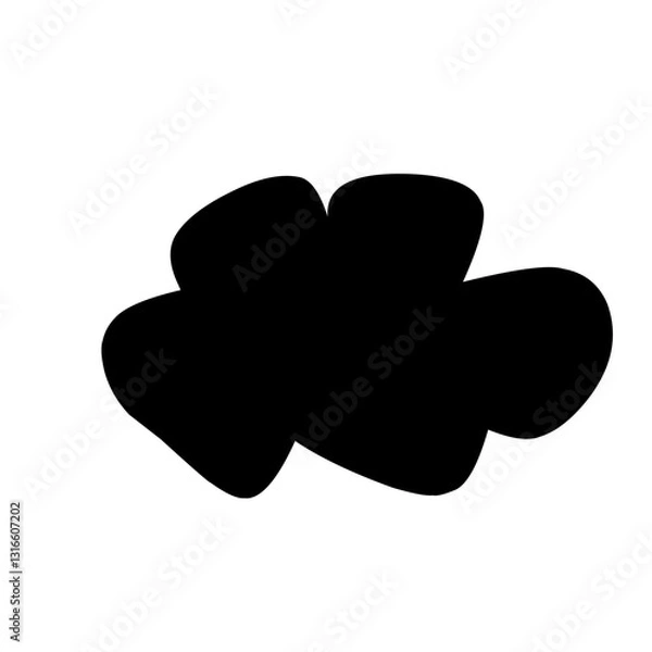 Obraz Cloud vector illustration 