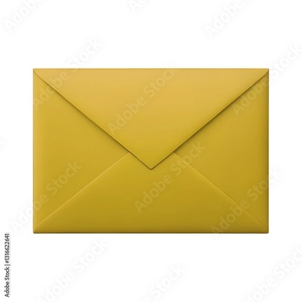 Fototapeta  "Green Closed Envelope" 