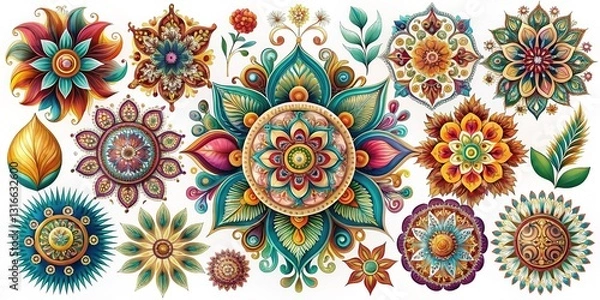 Fototapeta Procreate Design Bundle:  SVG Files & Hand-Drawn Illustrations for Digital Art