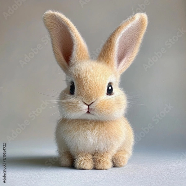 Fototapeta A cutie rabbit