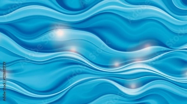 Obraz Abstract Fluid Art, Digital Abstract Art, Sleek Neon Motion, Creative Abstract Background.