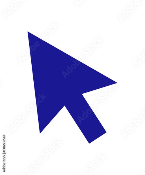 Obraz Mouse cursor icon filled