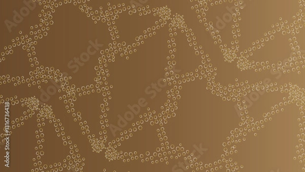 Fototapeta Colorful relief convex pattern for design. seamless pattern with a leopard. Beautiful brown abstract background