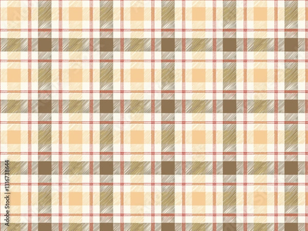 Fototapeta Vector design of a Seamless plaid pattern