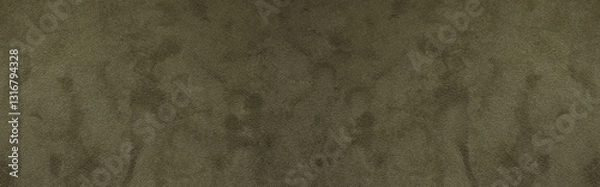 Obraz Panoramic shot of green khaki carpet, fabric texture, background, military camouflage	