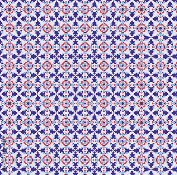 Obraz Mixed pattern original design and digital drawing. It can be used in web, wallpaper, ceramic and fabric designs.