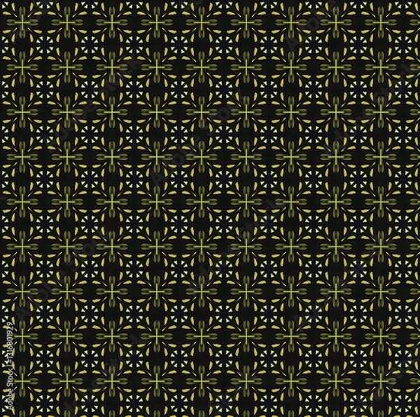 Fototapeta Mixed pattern original design and digital drawing. It can be used in web, wallpaper, ceramic and fabric designs.