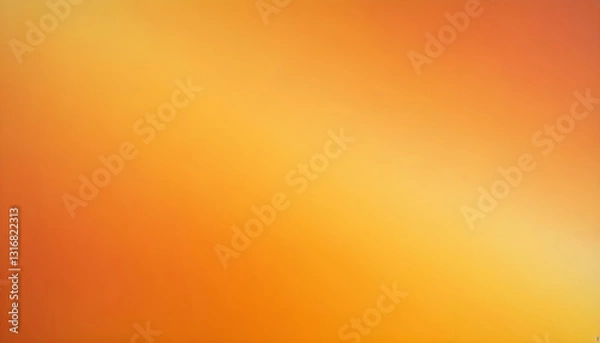 Obraz Subtle orange and yellow gradient with a soft glow for warm visuals