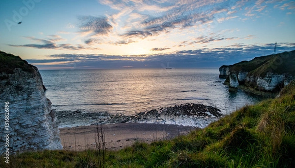Obraz Sunrise by the beach