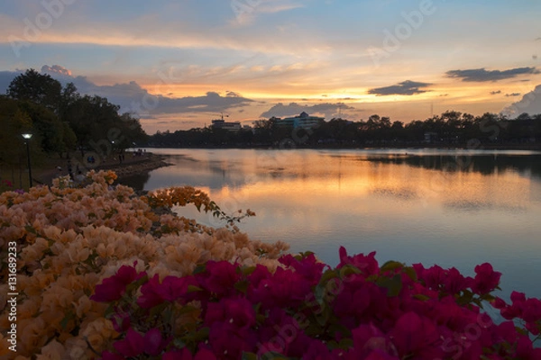 Obraz Evening in the City.