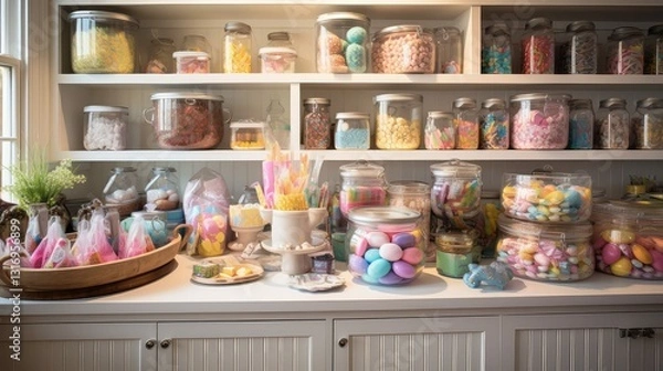 Fototapeta pantry easter kitchen