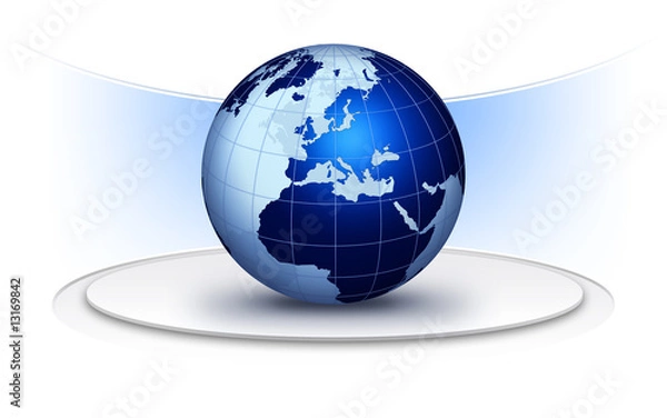 Obraz World globe creative design