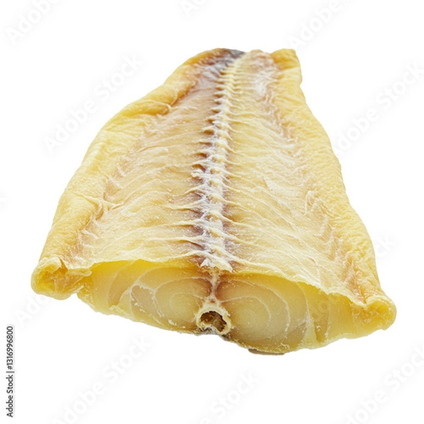 Fototapeta Dried cod fish traditionally served on Good Friday for festive meals.