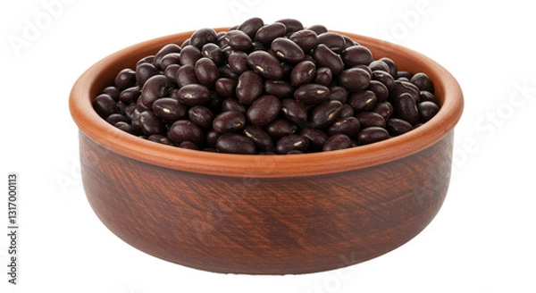 Fototapeta Bowl filled with beans offering a nutritious ingredient for various dishes.