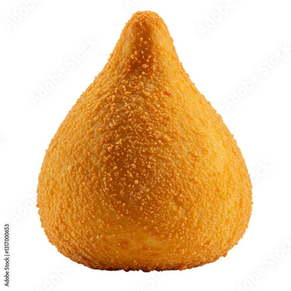Fototapeta Savory coxinha filled with flavorful stuffing for a popular snack option. Cozinha Salgado