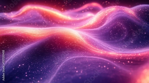 Fototapeta Abstract colorful background with lights 