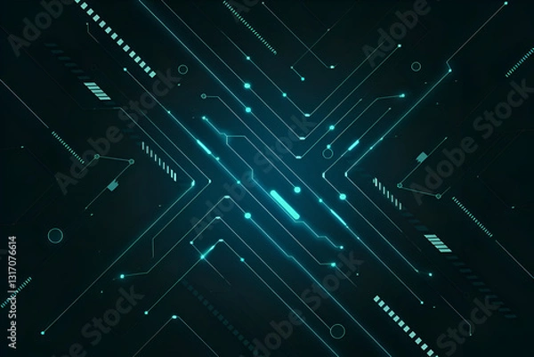 Fototapeta circuit board background
