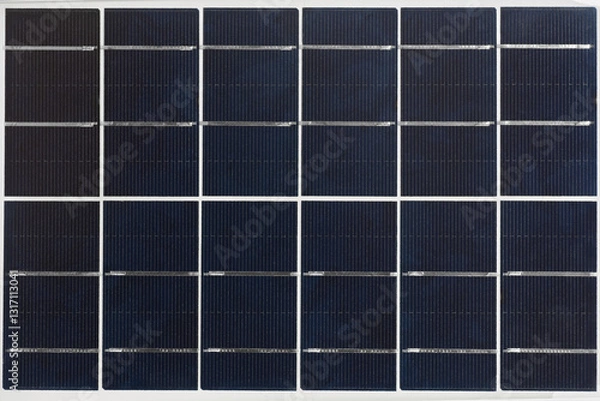 Obraz Closeup of a textured solar panel revealing intricate energy collection patterns