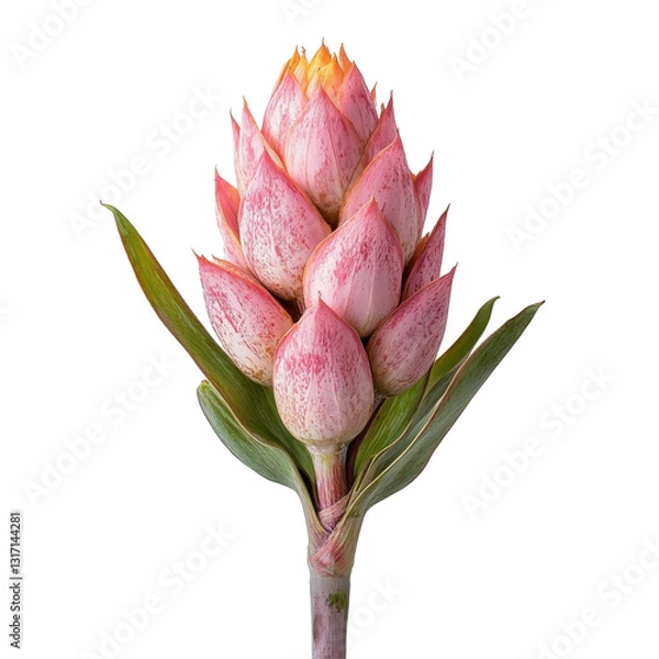 Obraz Captivating ginger flower isolated photography studio close-up nature