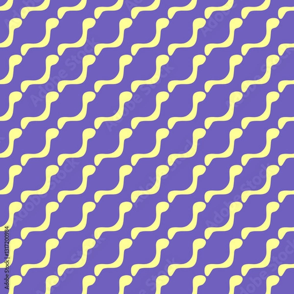 Fototapeta Seamless pattern with hand drawn shapes. Vector illustration
