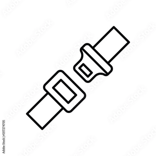 Obraz Seat Belt Vector icon