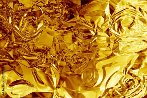 Obraz Gold foil abstract texture