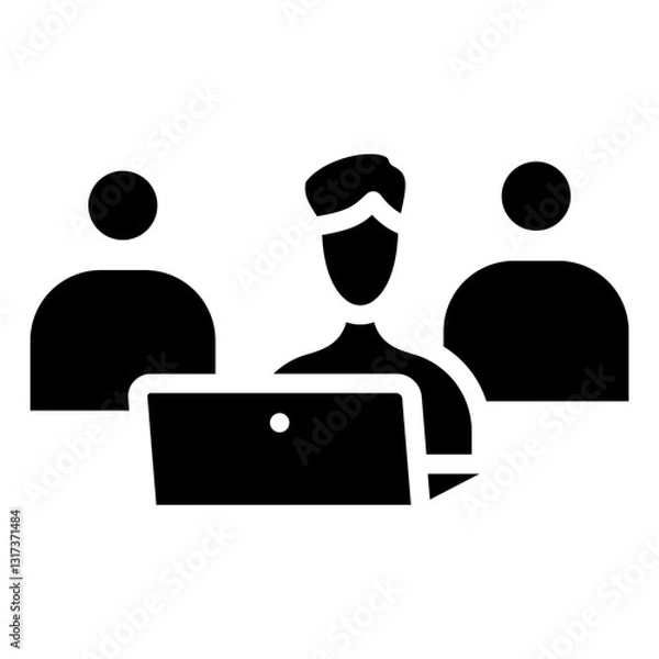 Obraz Team Meeting Icon