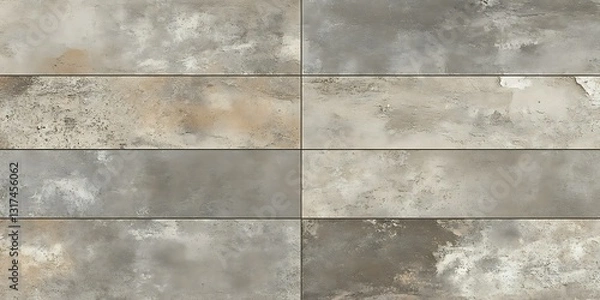 Fototapeta Rustic grey and beige tile texture