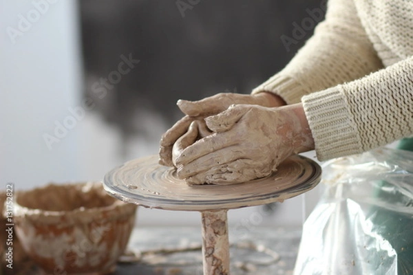 Obraz Potter's wheel
