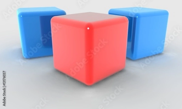 Obraz cube form