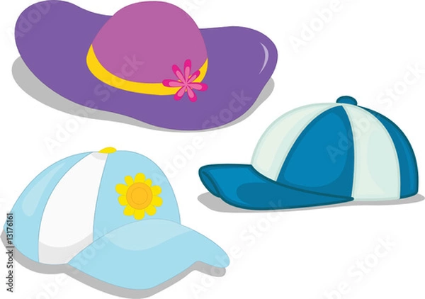 Fototapeta hats