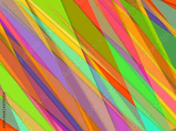 Fototapeta Abstract Digital Overlapping Pattern Diagonal