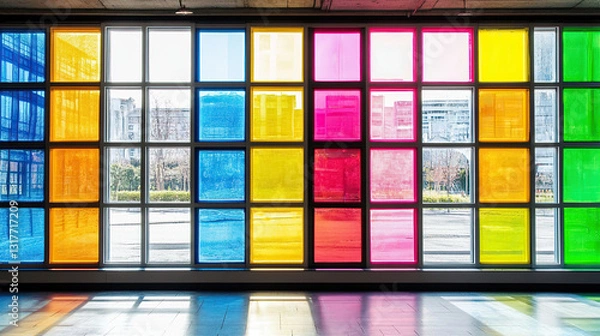 Fototapeta Abstract colorful background