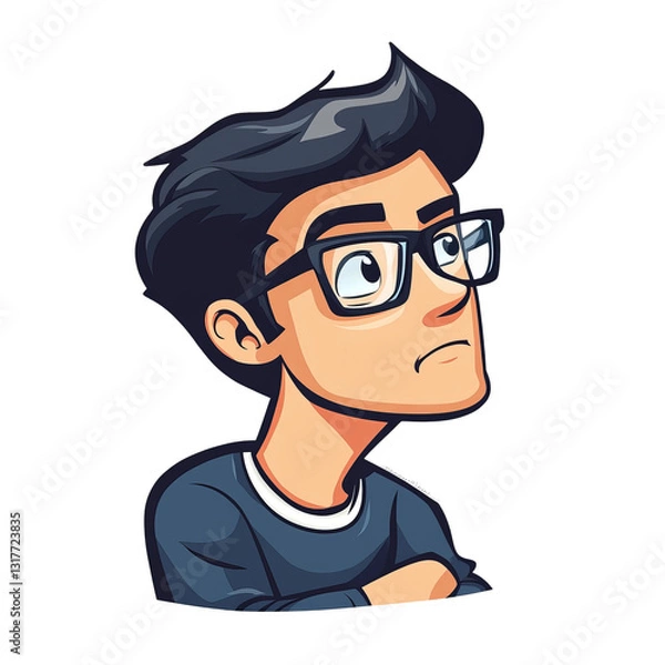 Fototapeta dynamic cartoon characters for projects