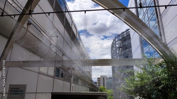 Fototapeta ミストシャワー