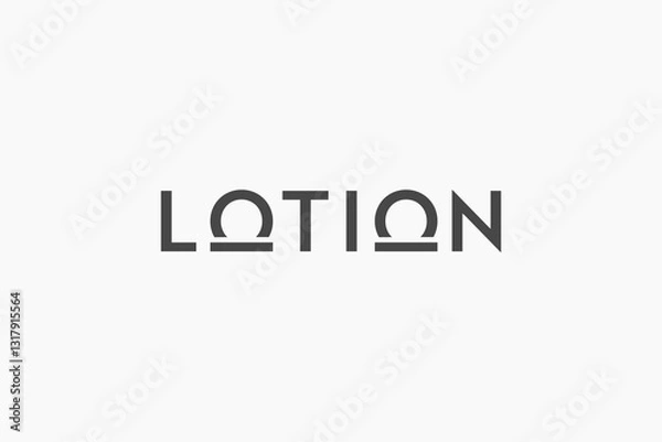 Fototapeta lotion logotype design vector inspiration. creative skincare, lotion, cream, liquid and sunscreen symbol logo vector design template with modern, simple and elegant styles